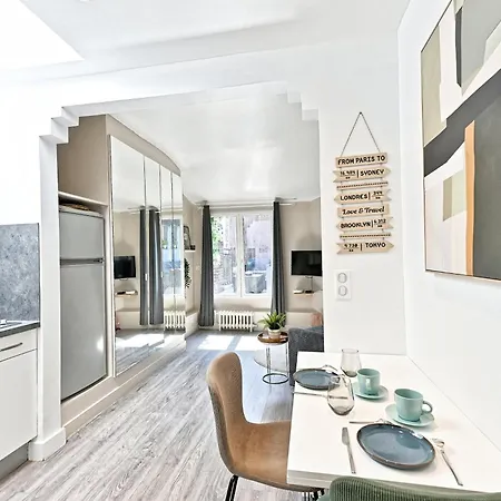 Apartament Terrasse Vue Incroyable Sur Tour Eiffel Paryż