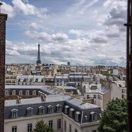 Terrasse Vue Incroyable Sur Tour Eiffel Apartment Paris