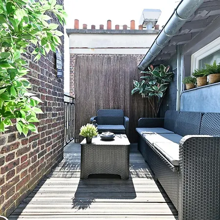 アパート Terrasse Vue Incroyable Sur Tour Eiffel パリ